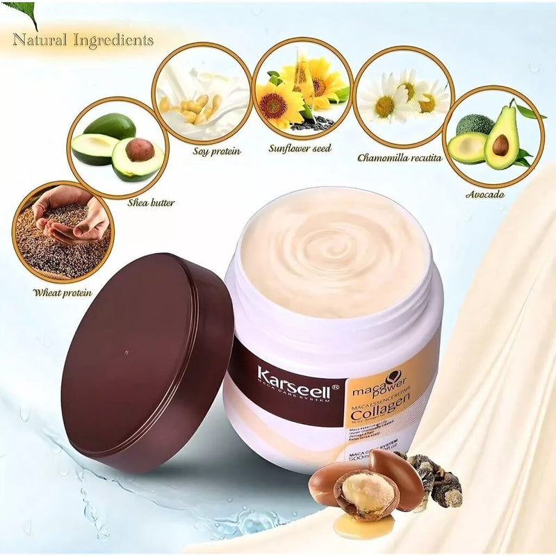 Karseell Collagen Tratamento Capilar 500g